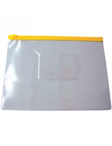 SOBRE PVC ZIP Y TARJETERO A5 5644